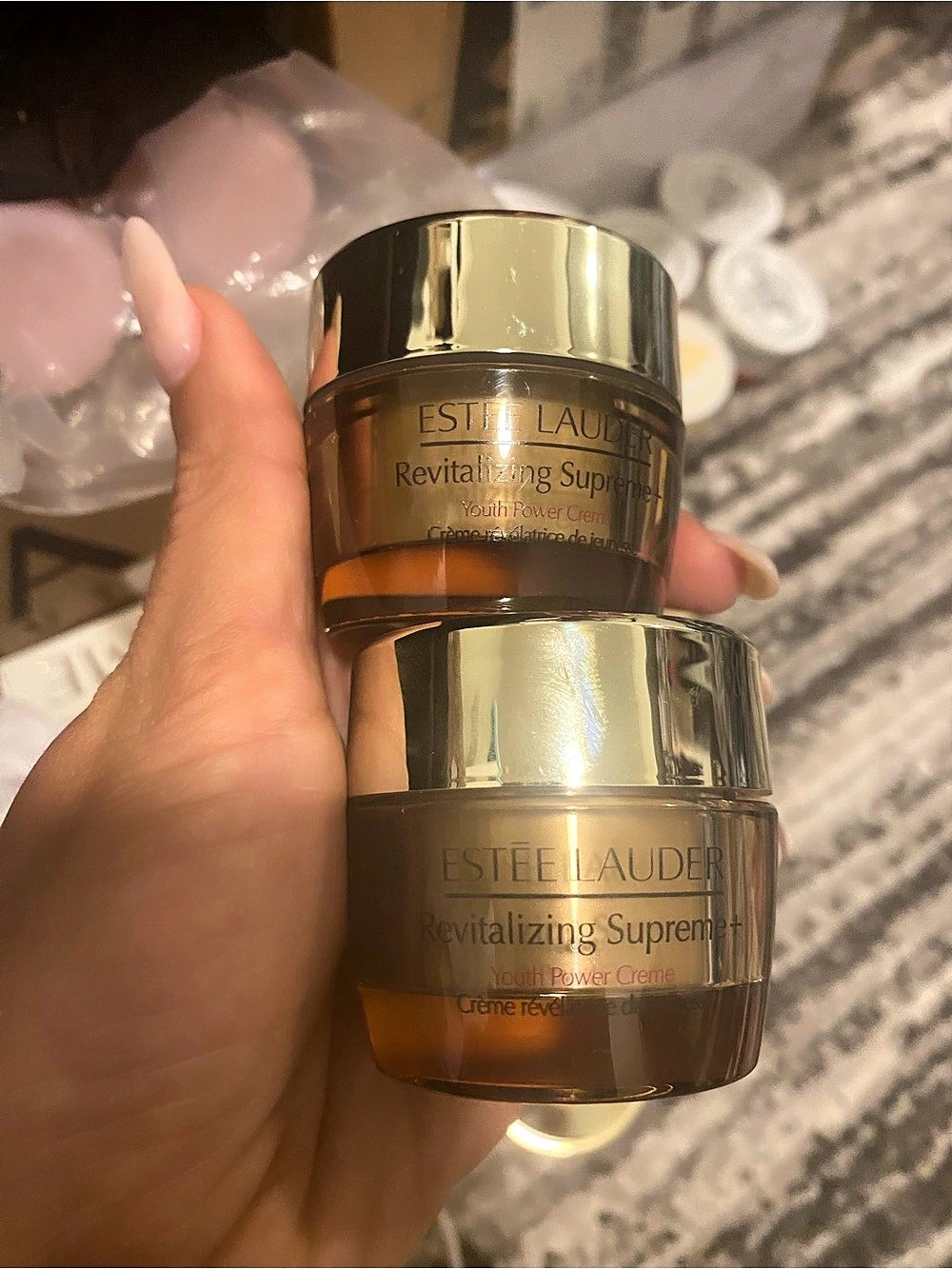 2x ESTEE LAUDER Revitalizing Supreme+ Youth Power Creme 0.5oz each